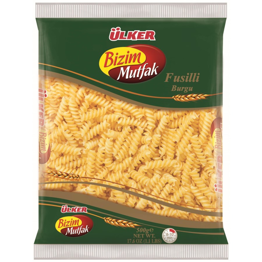 Ulker Bizim Fusilli Burgu 500G