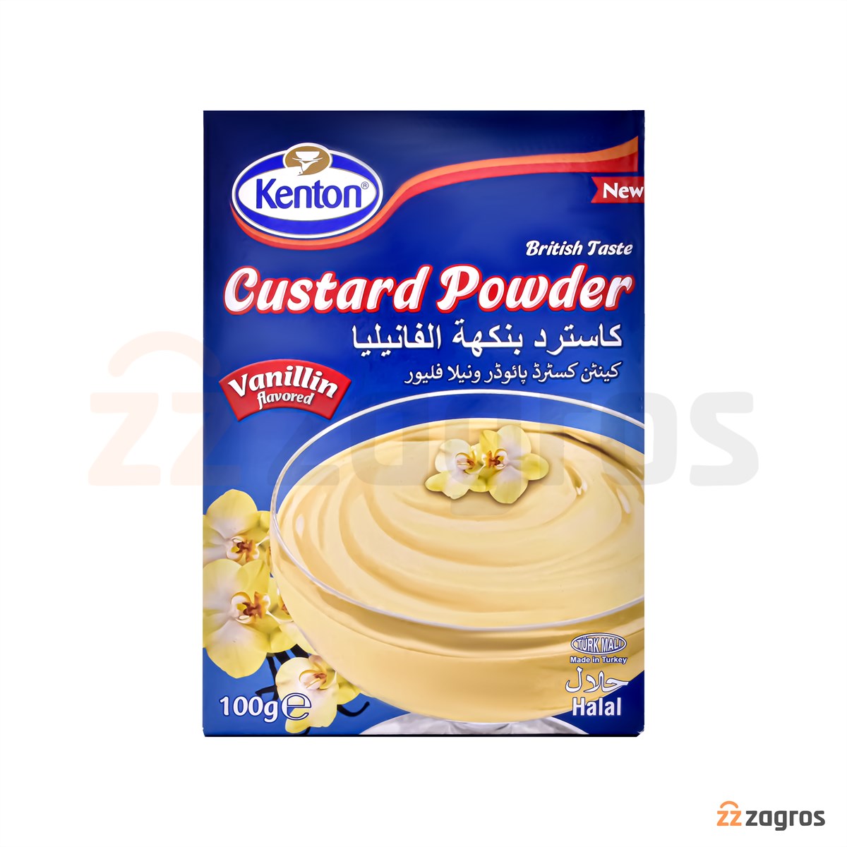 Kenton پودر کاسترد وانیلی کنتون 100 گرم