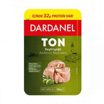 Dardanel Ton Balığı Zeytinyağlı 120 Gr