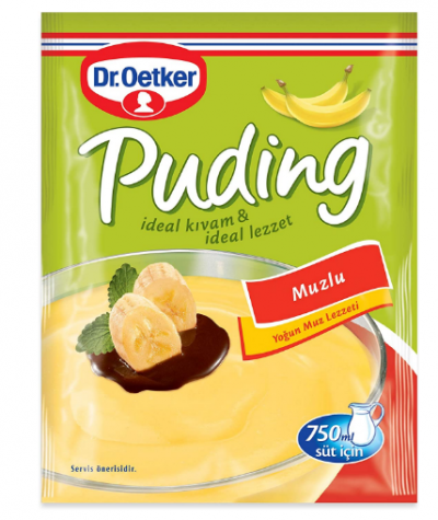 Dr. Oetker Banana Pudding 120 Gr