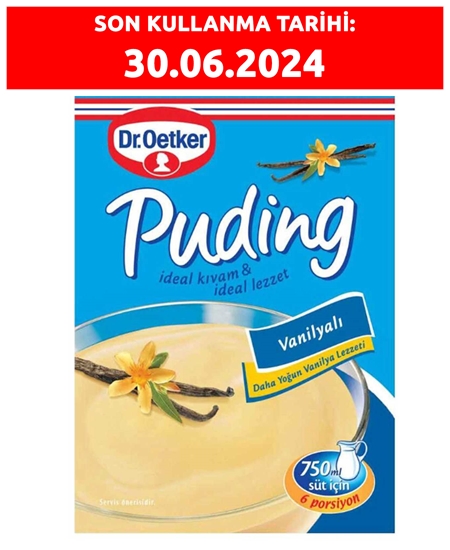 Dr.Oetker Puding Vanilya 125g
