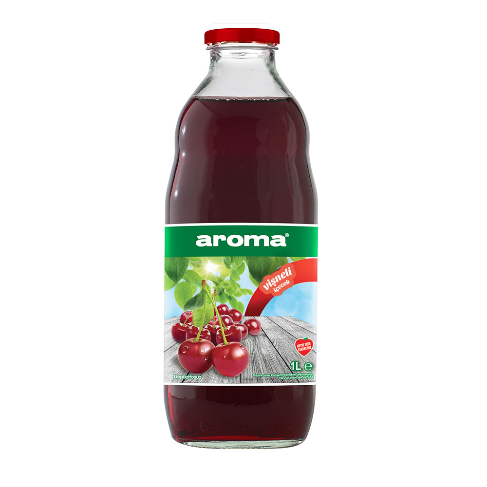Product Code Aroma Vişne Meyvesuyu Cam 1L