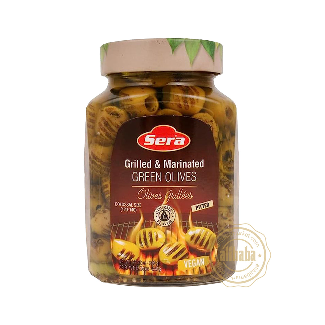 Sera Gegrillte Grüne Oliven 650g