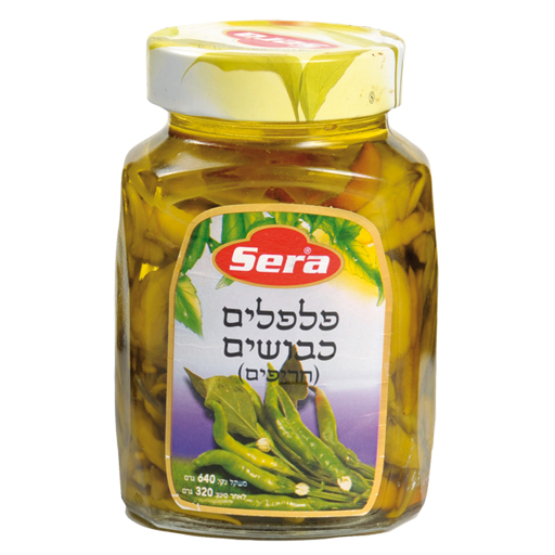Sera Mild Pickled Hot Peppers 600g