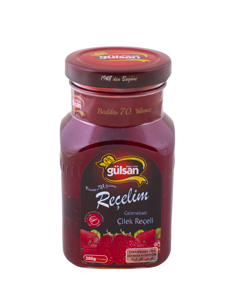 Dulceata Capsuni – Gulsan - Borcan 380 Grame