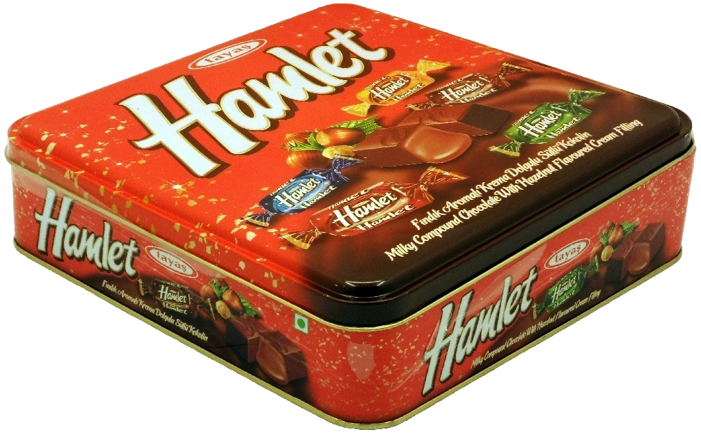 Basfoods Hamlet Magic Hazel Choc Red Tin 700g