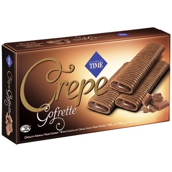 Cizmeci Time Crepe Waffles With Chocolate Cream 65g