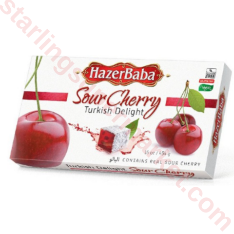 Hazer Baba Lokum Visneli 454 G