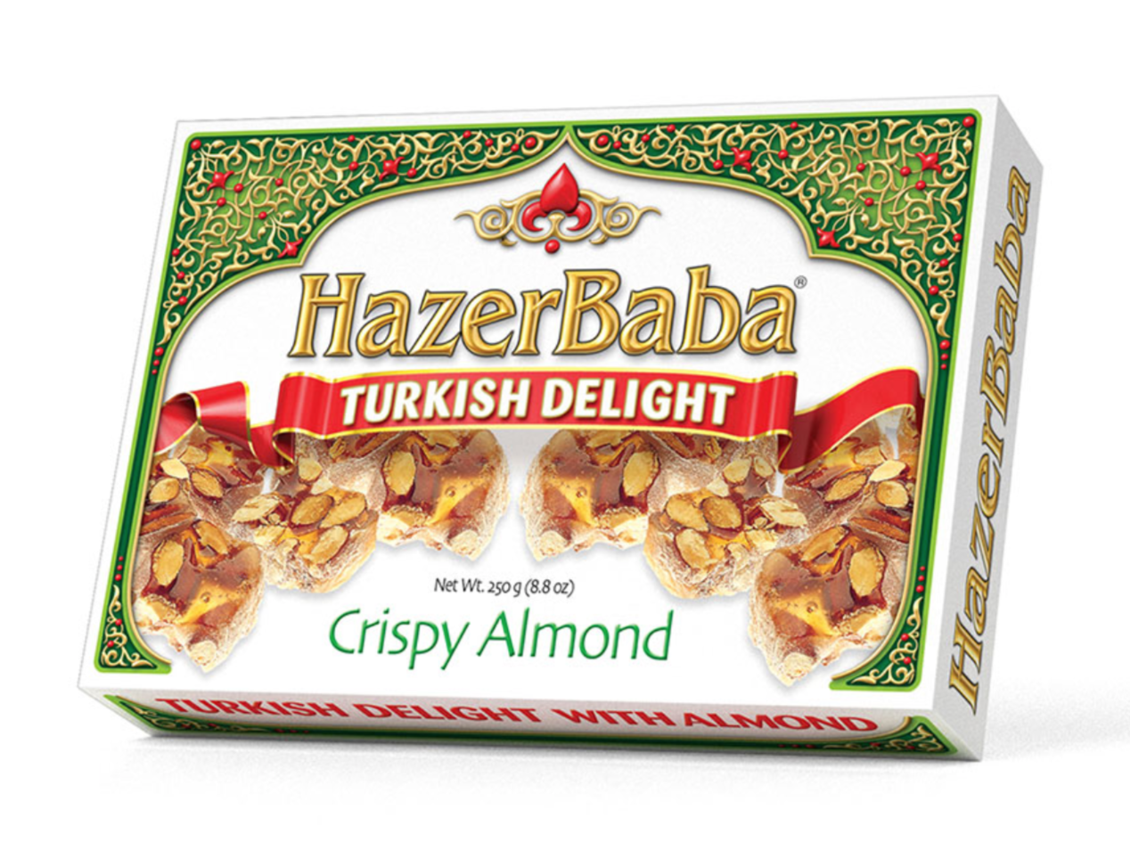 Cardullo's Gourmet Shoppe HazerBaba Turkish Delight Crispy Almond