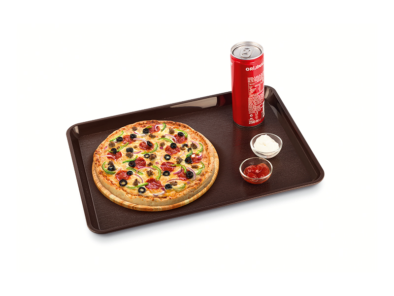 M-264 – Frosted Service Tray (36 X 26,5 X 2 Cm)