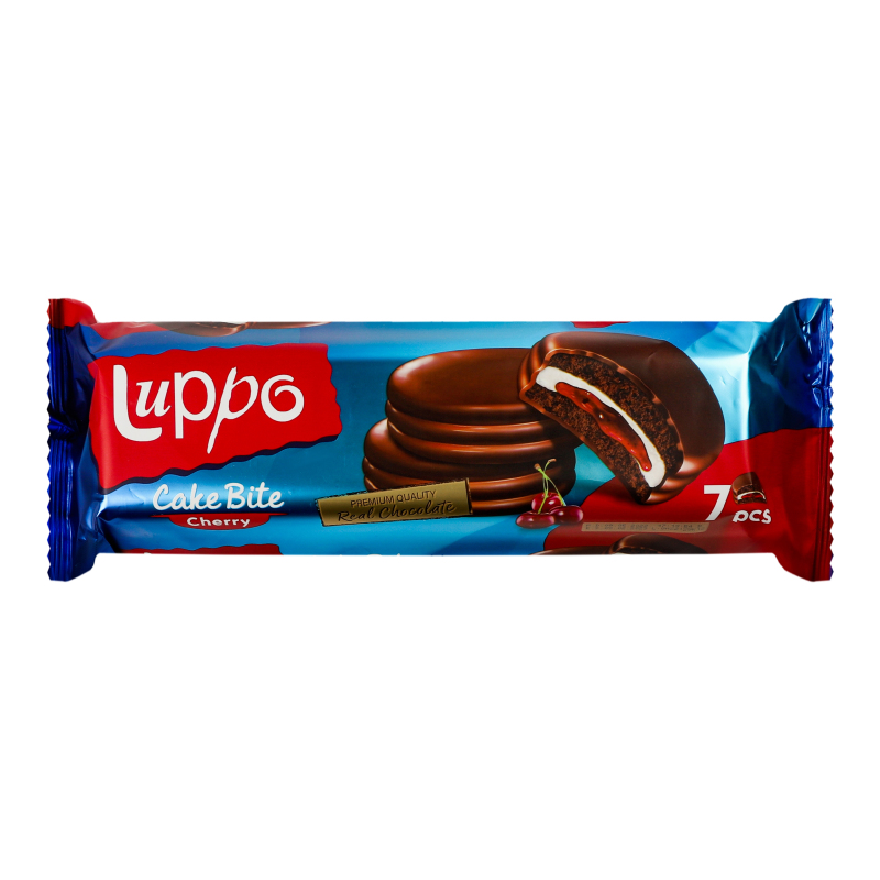Luppo Cake Bite Cherry Filling ( Turkey ) ( BB Dated 25th September 2022 )