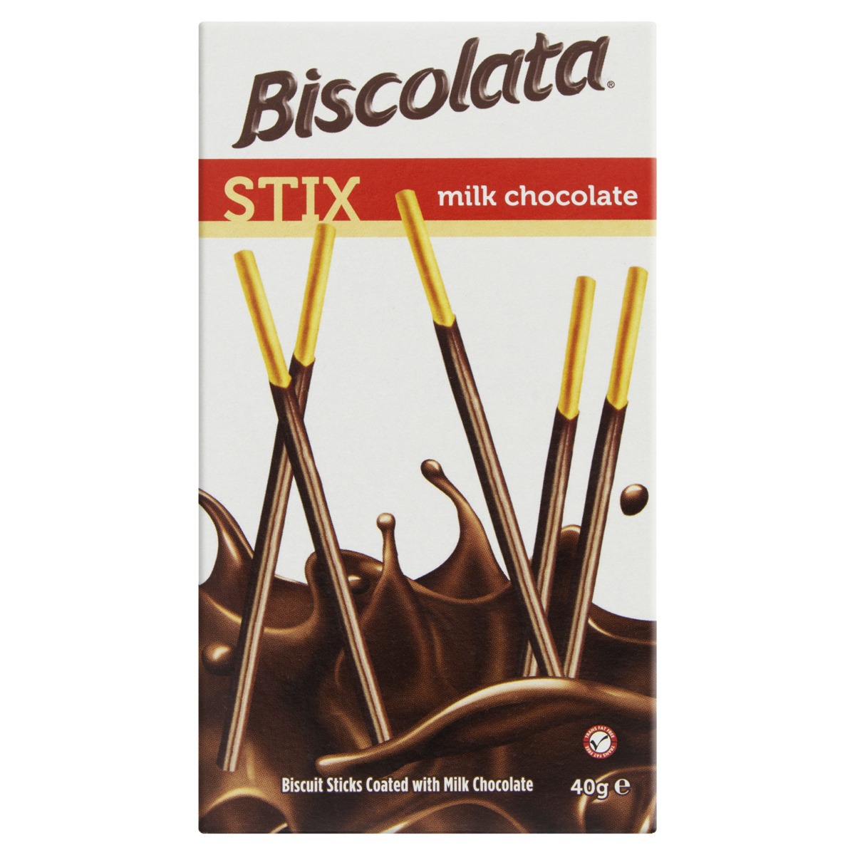 Biscolata Stix Milk Chocolate 40G