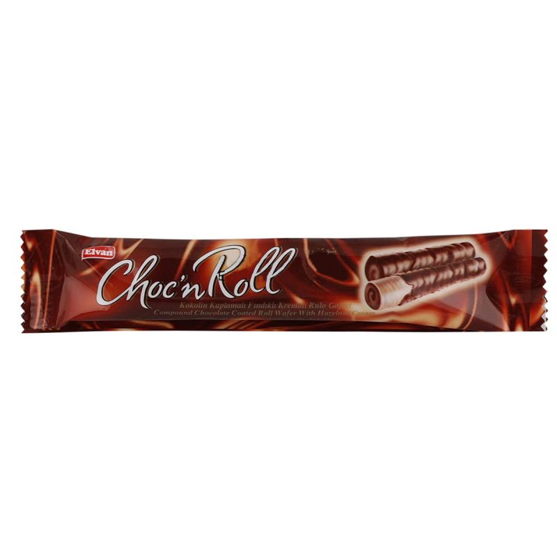 Elvan Choco N Roll Wafer 18g