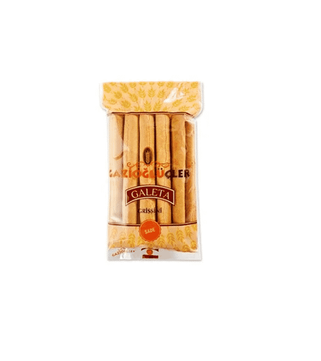 Gazioglu BREADSTICK PLAIN GALETA 200GR (avg. Lb) Per/lb