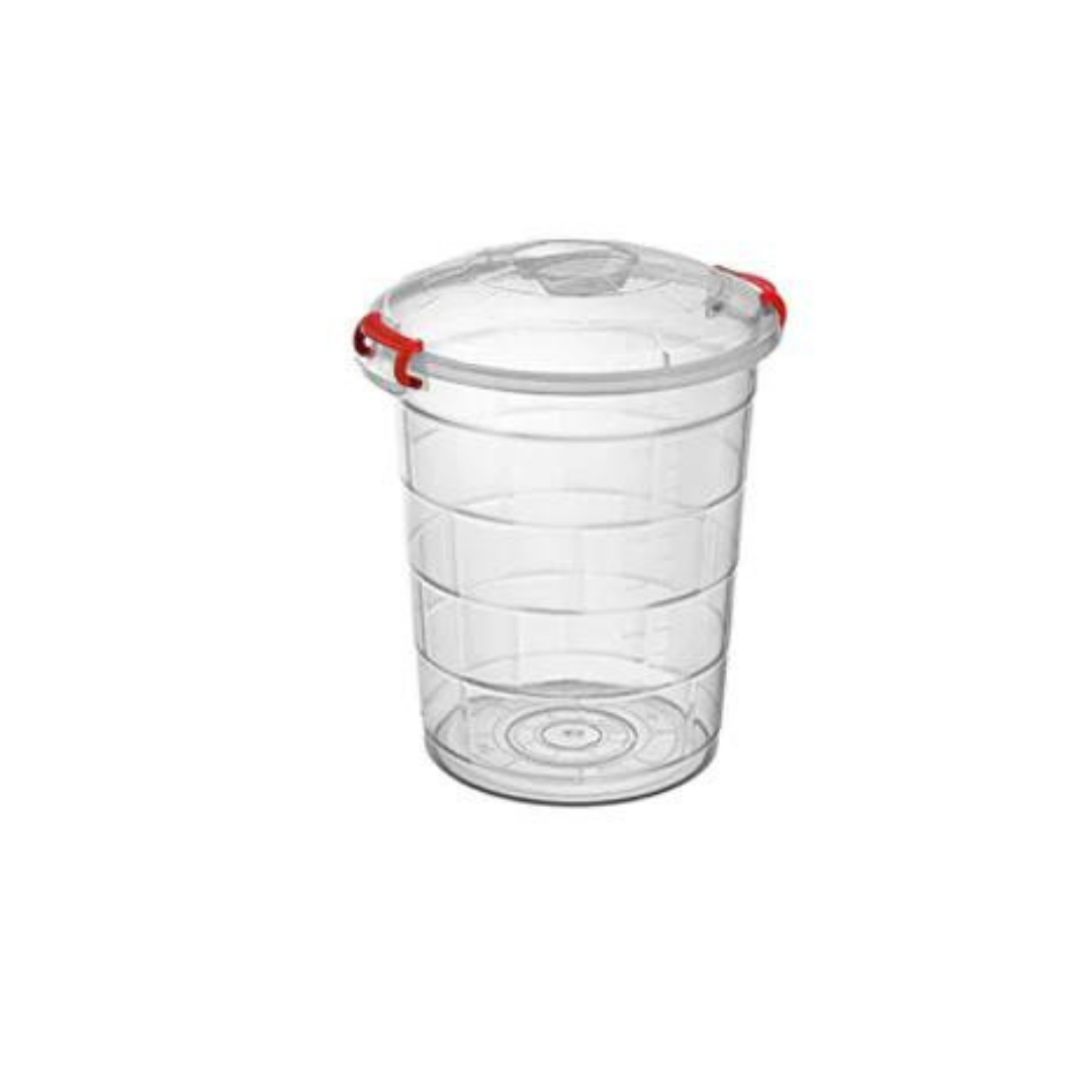 Bursev Plasti̇k Follow Me Şeffaf Bakli̇yat Kovasi 65 Lt