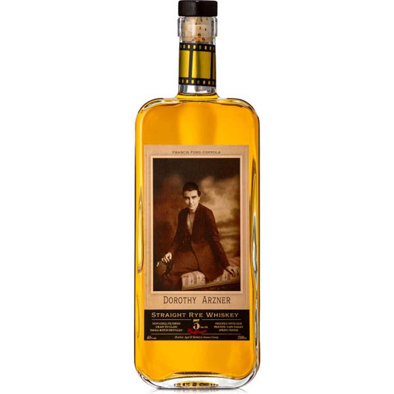 Great Women Spirits Dorothy Arzner Straight Rye Whiskey 3 Year Old