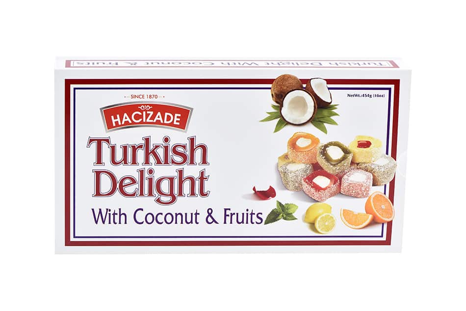 Hacizade Turkish Delight Fruits 400gm