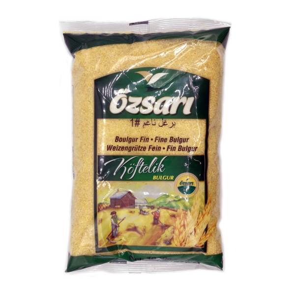 Ozsari-Fine Bulgur #1 2.2 Lb 1kg Turkey