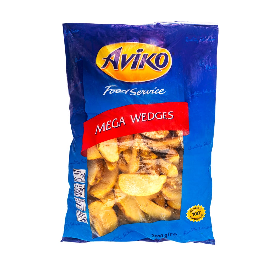 Aviko Papa Wedges 4/2500gr