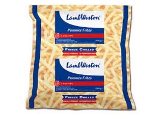 Straight Cut Fries Chill Euro 2.5 Kg