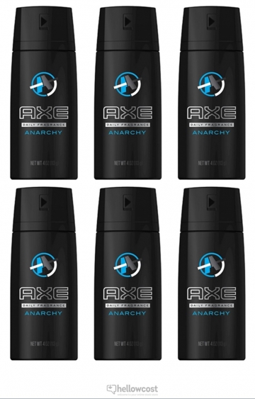 AXE Deodorant Anarchy Spray 6x150 Ml
