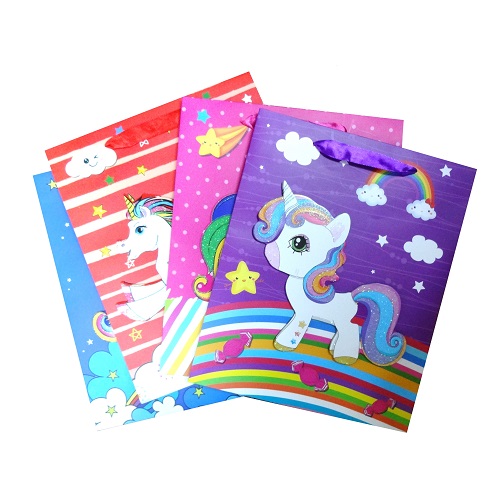 Gift Bags Happy Birthday 3D Md Asst-whole
