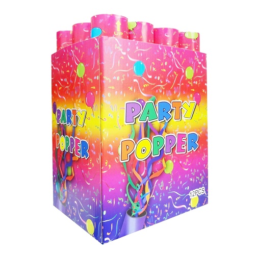 Party Poppers Fiesta 30cm Display-whole