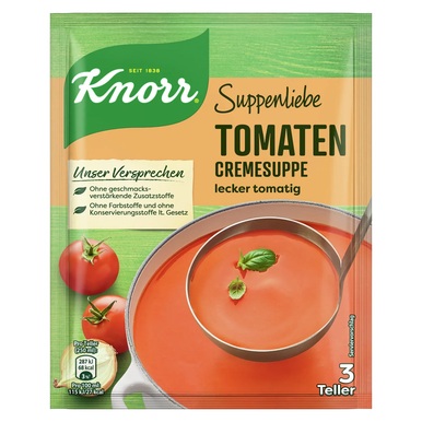Knorr Tomaten Cremesuppe Tomato Cream Soup Mix 62g