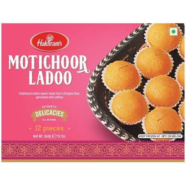 Haldiram Motichoor Ladoo 360gm