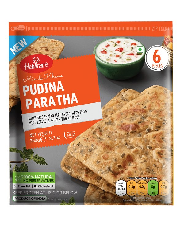 Haldiram Pudina Paratha 360gm