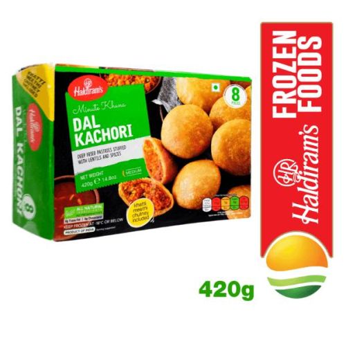 HALDIRAM'S Dal Kachori 420G 8PC