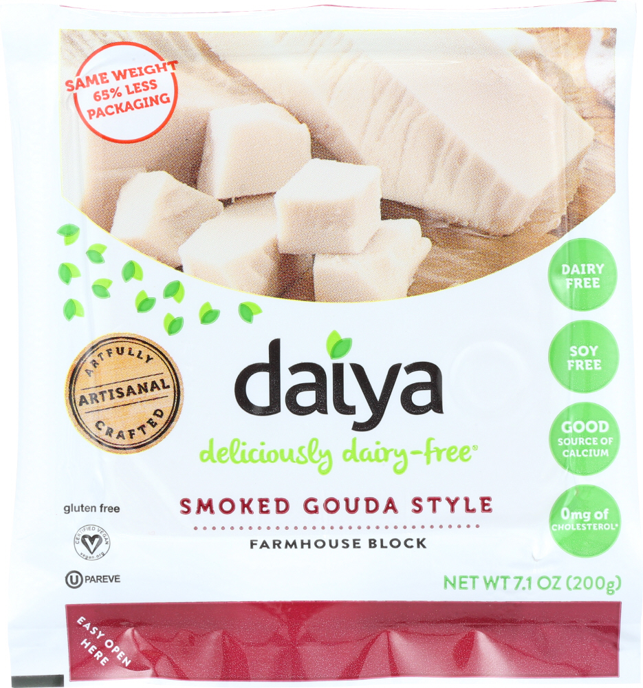 Daiya Cheese, Smoked Gouda Style, Block 7.1 Oz