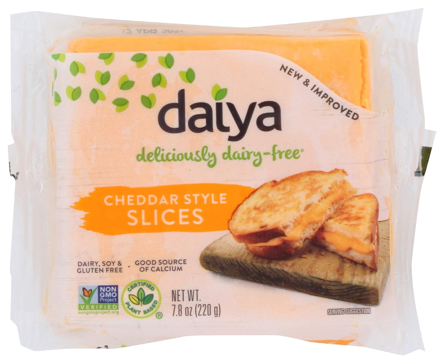 Daiya Dairy Free Cheddar Style Vegan Cheese Slices - 7.8 Oz
