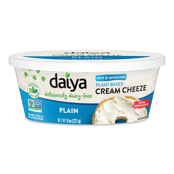 Daiya Dairy Free Cream Cheese Style Spread Plain, 8 Oz