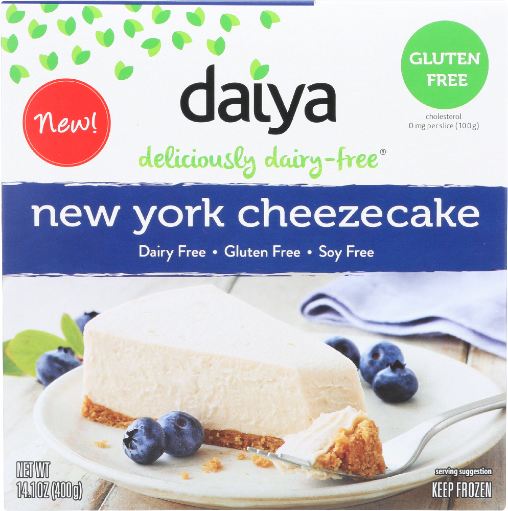 Daiya Cheesecake New York Style Dairy Gluten And Soy Free, 14.1 Oz
