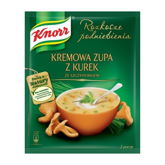 Knorr Creamy Soup With Chanterelle/Kremowa Zupa Z Kurek 59g/ 2.08oz