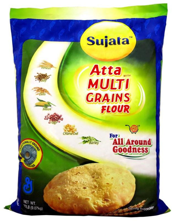 Sujata Multi Grains Flour, 20 Lb