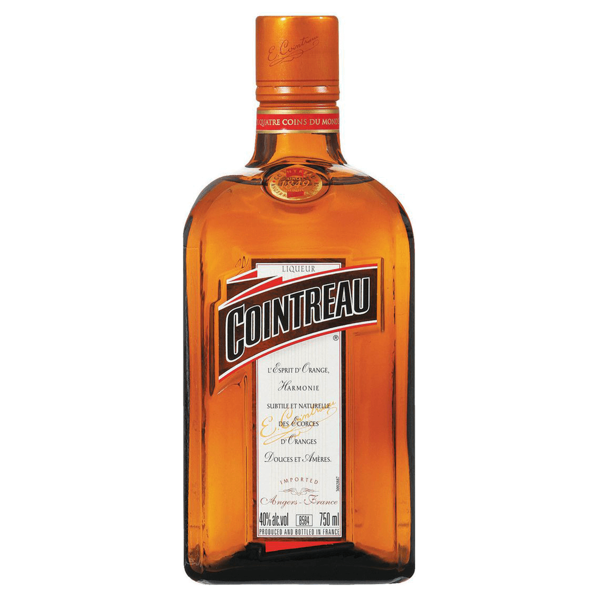 Cointreau Orange Liqueur Triple Sec - 750ml Bottle