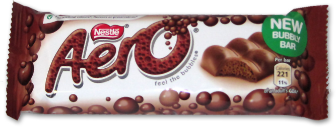 Aero Nestle Milk Chocolate Bar 1.2 Oz