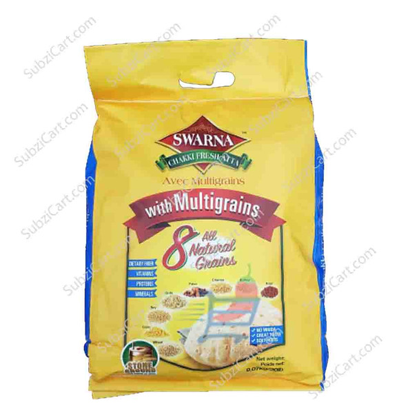Swarna Chakki Multigrain Atta - 20LB