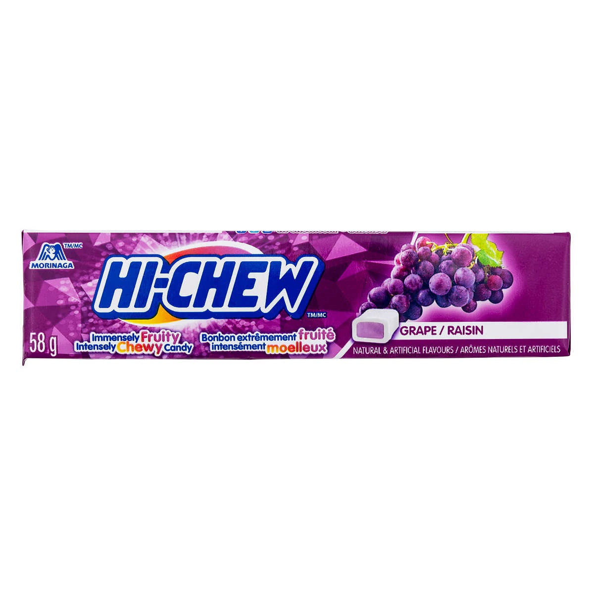Hi-Chew Fruit Chews, Grape 1.76 Oz