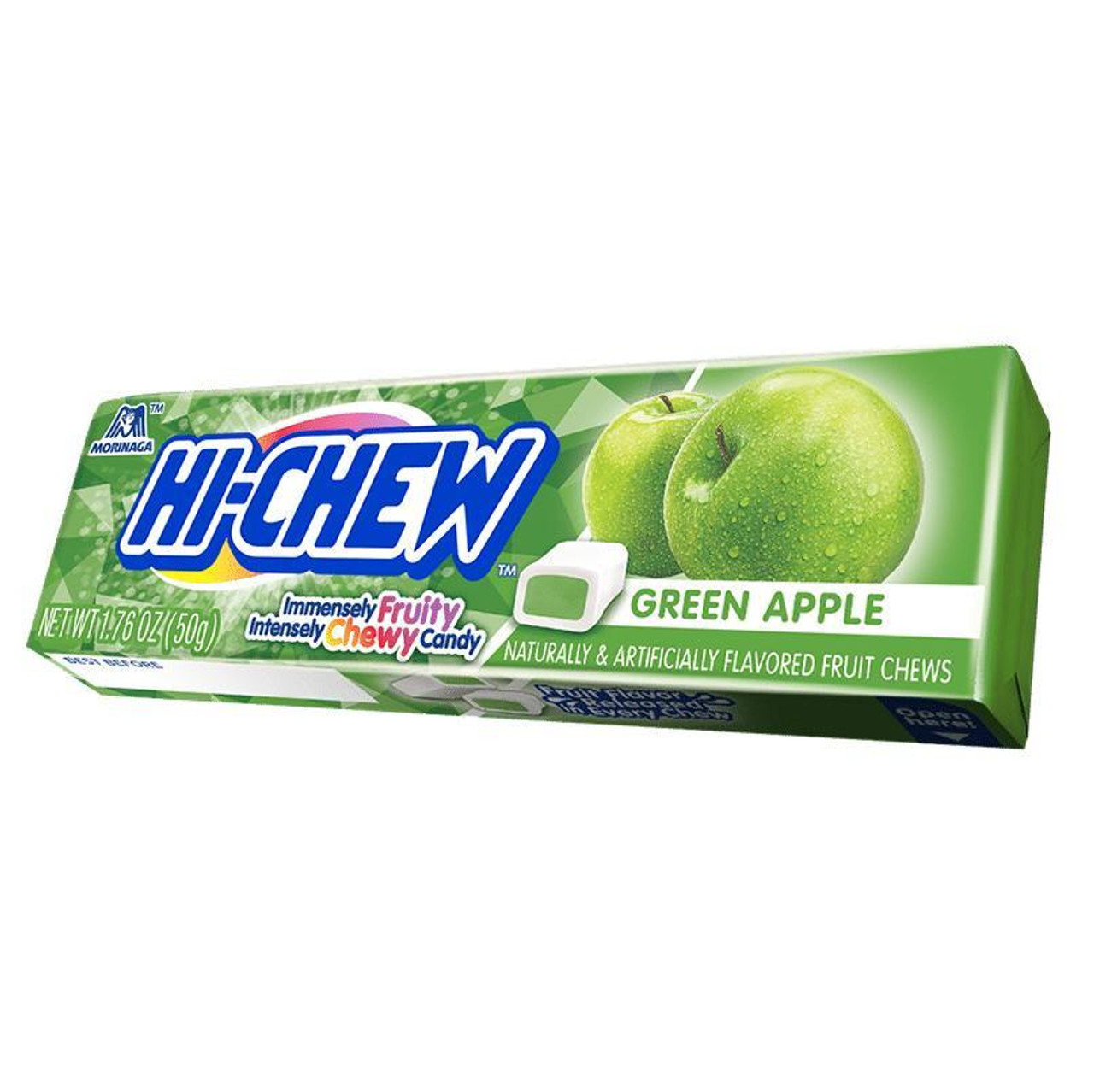 Hi-Chew Fruit Chews Green Apple Chewy Candy 50g