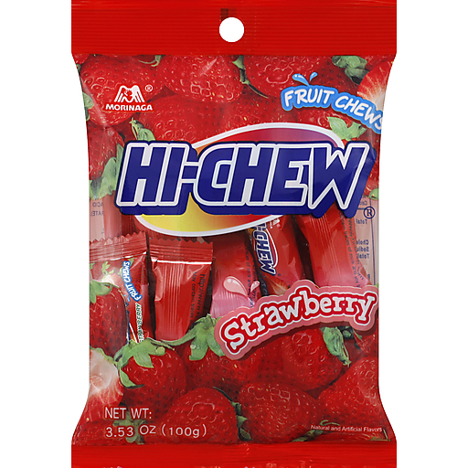 Morinaga Hi Chew Hi-Chew Fruit Chews, Strawberry