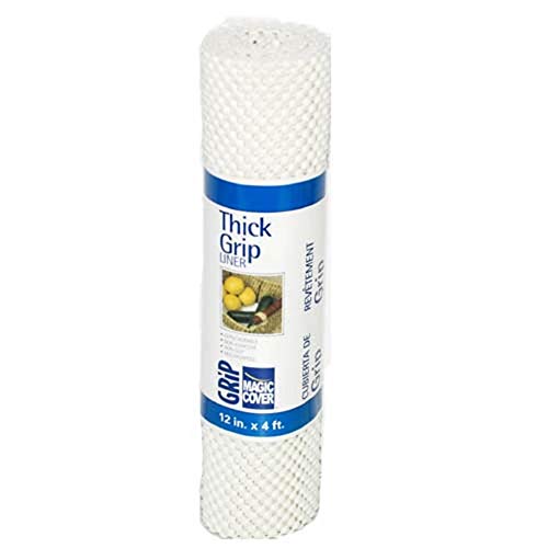 Magic Cover Grip 4 Ft. L X 12 In. W White Non-Adhesive Shelf Liner