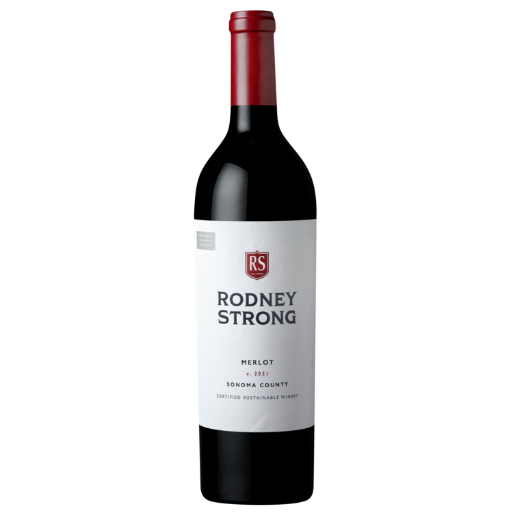 Rodney Strong Merlot Sonoma County Wine 750 Ml