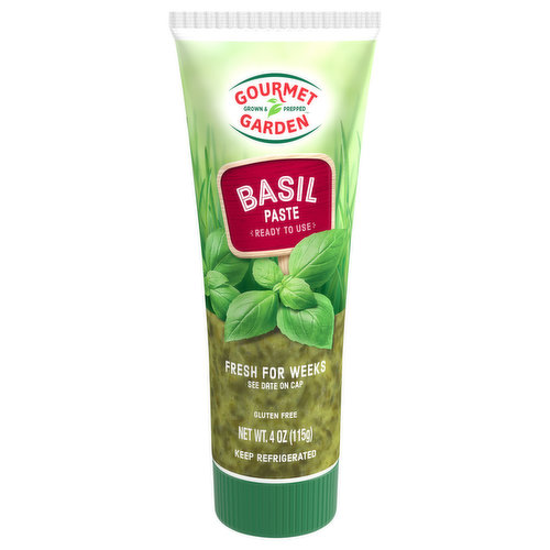 Gourmet Garden Gluten Free Basil Stir-In Paste - 4oz