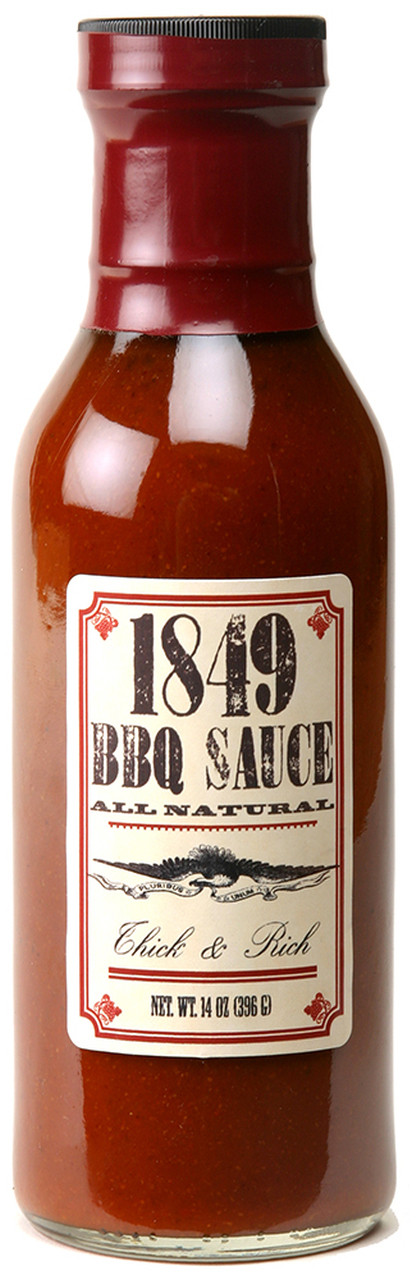1849 Sauce Brand All-Natural BBQ 12 Oz