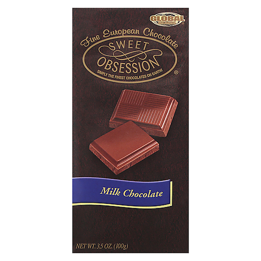 Global Brands Sweet Obsession Milk Chocolate 3.5 Oz
