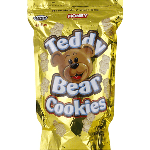 Global Brands Cookies, Teddy Bear, Bite Size, Honey