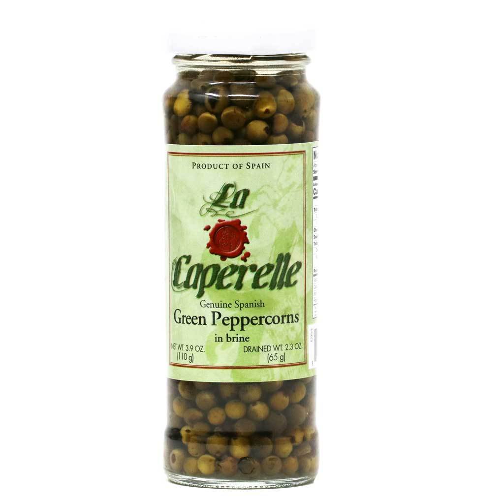 La Caperelle Green Peppercorns In Brine, 3.5oz